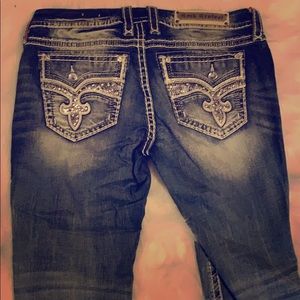 Size 31 straight crop Rock Revivals